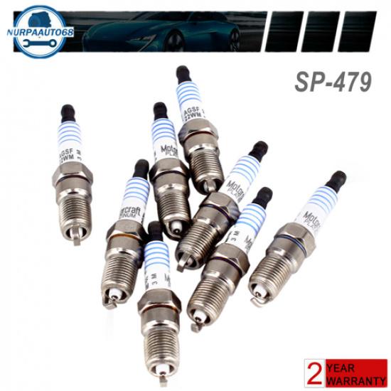 8Pcs SP479 Platinum Spark Plugs AGSF22WM For Ford Motorcraft 5.4L 6.8L SP-479 US
