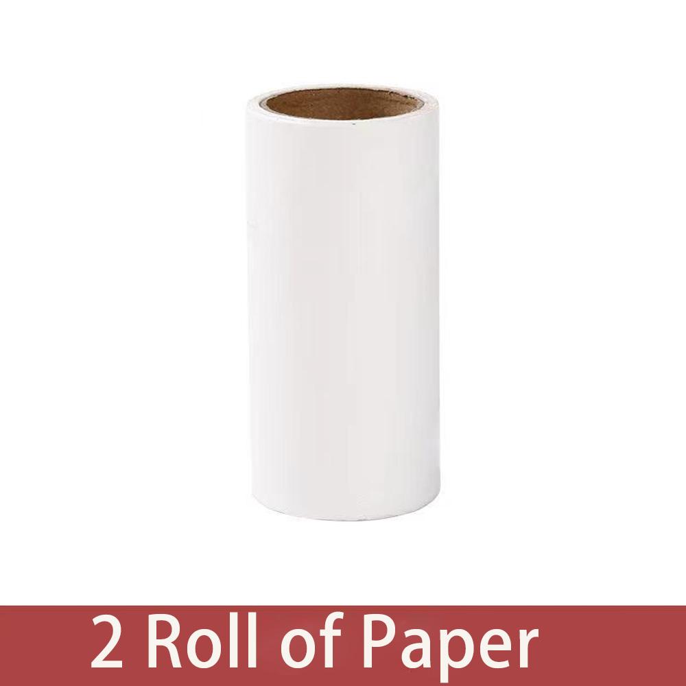 

Набор липких роликовых щеток для волос Tearable Sticky Hair Roller Brush Kit, портативная простая липкая одежда, настольная мебель, выщипчик для домашних животных, инструмент для удаления волос и очистки 2 Roll of Paper