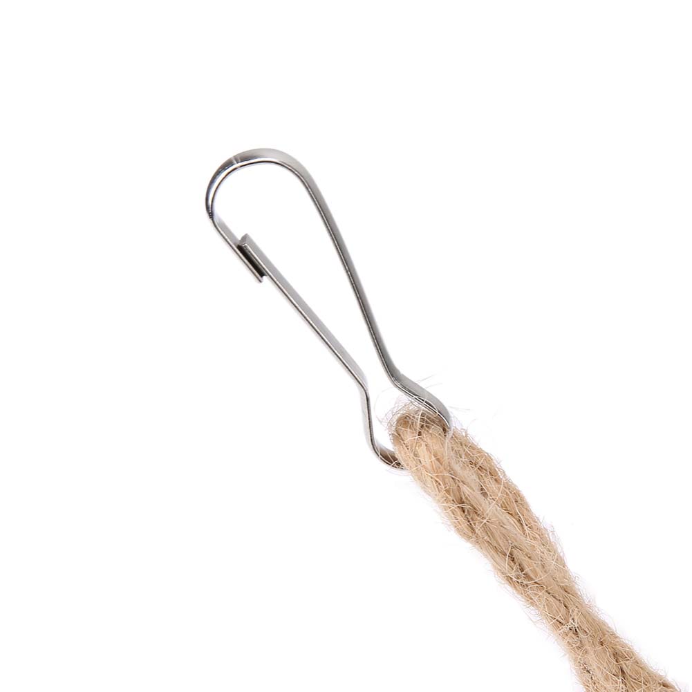 Hemp Rope Bird Climbing Net Hanging Rope Net Swing Play Rope Ladder Chew Toy (Small)