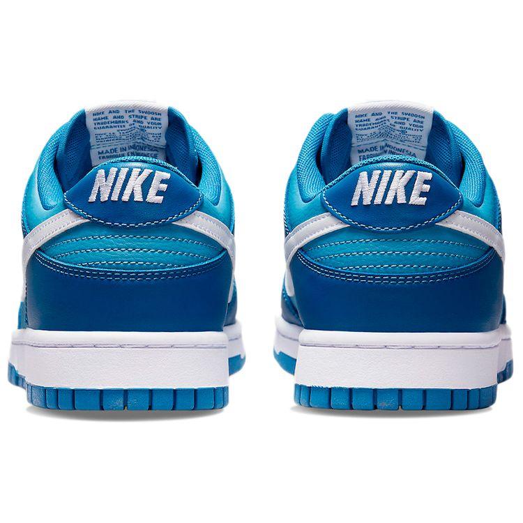 Nike Dunk Low Dark Marina Blue Men Sneakers White Dutch-Blue DJ6188-400