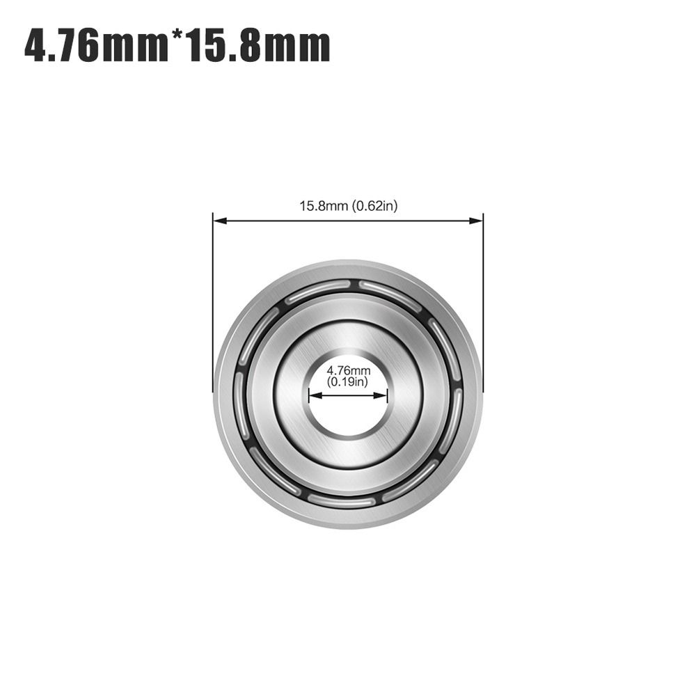 Cuscinetti per fresa cromati, cuscinetti di guida durevoli, cuscinetti a sfere di ricambio