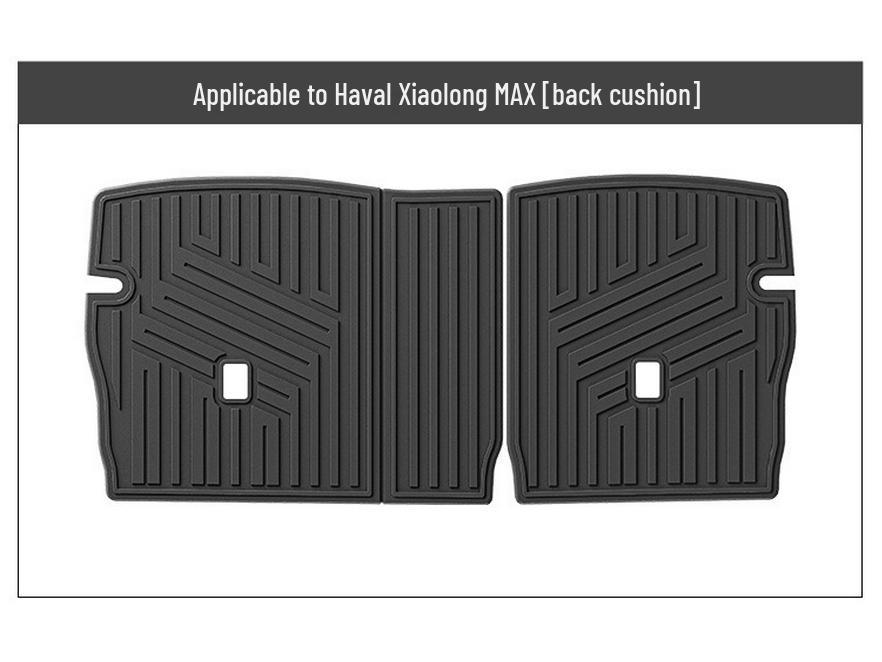 Haval Xiaolong MAX TPE Floor Mats: Compatible with 2023-2025 models, includes seat back and trunk mats.