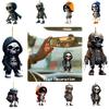 Cartoon Totenkopf Acryl Auto Hängedeko Halloween Baumschmuck Für Zuhause Farben)
