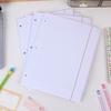 200 Sheets Loose Leaf Paper 8'' X 10.5'' College Ruled Filler Notebook Paper 3-Hole Punched Binder Lined Paper for 3 Ring Binders
