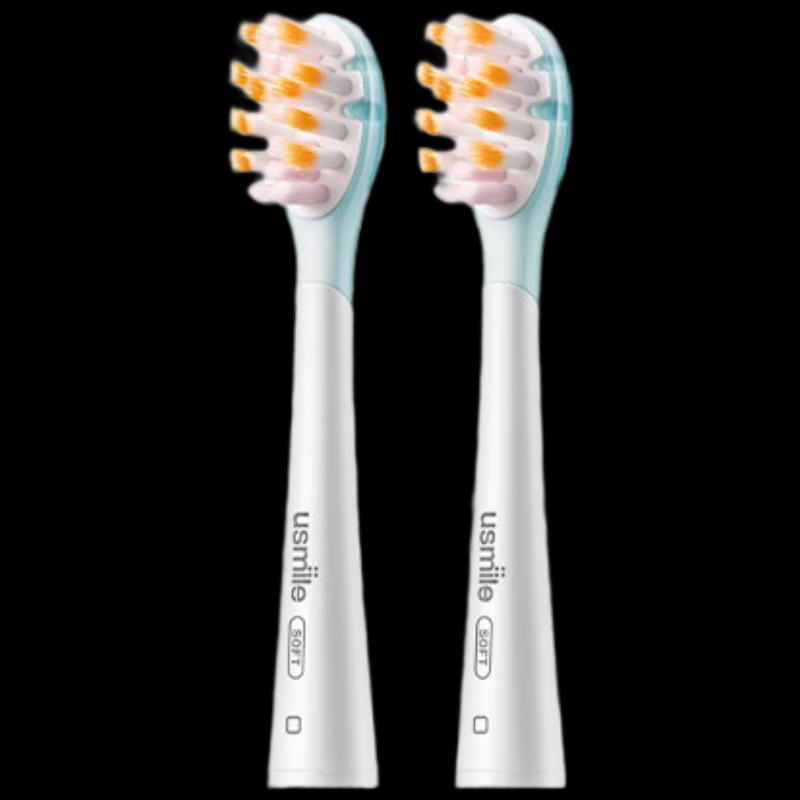 

usmile Electric Toothbrush Replacement Brush Heads (2-Pack) 2-Pack