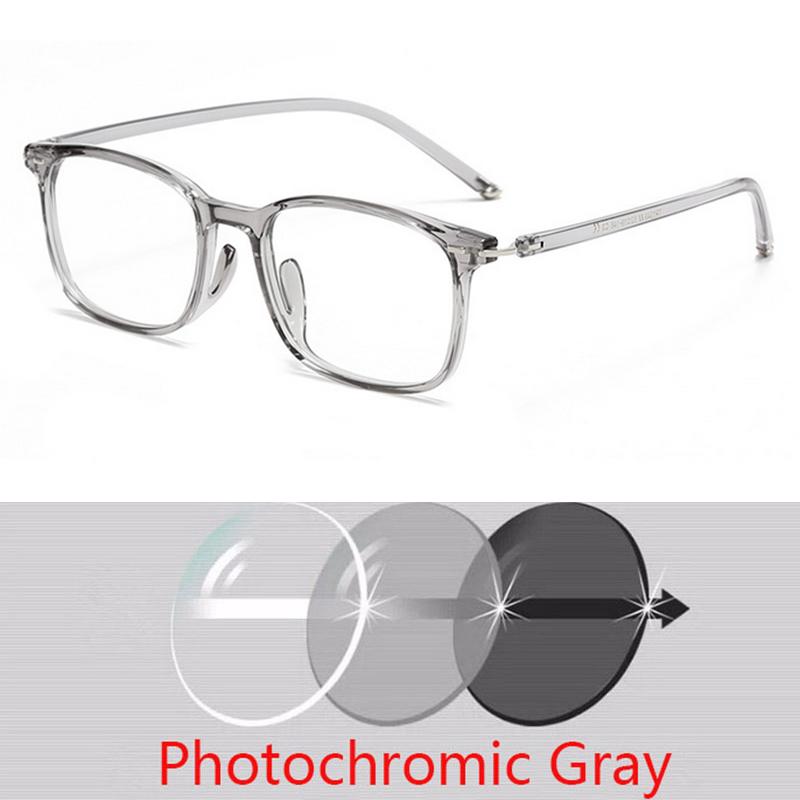 Ultra-Light Durable TR1349 Eyeglass Frame for Myopia Business Anti-Blue Light Student Natural Look Square Frame Eyeglasses