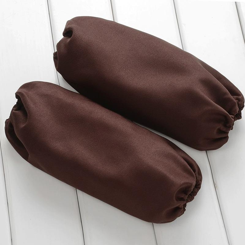 

Stain and Oil-Proof Protective Sleeves for Chefs and Waiters in Hot Pot and Fast Food Restaurants One size темно-коричневого кольору