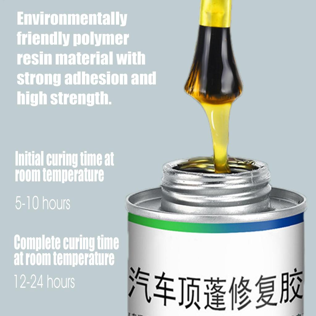 100ml Car Roof Liner Repair Glue With Brush Fast Dry Strong Fabric Liquid Glue Adhesio Glue Auto Interior Repair Glue For Sofa