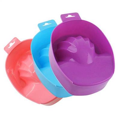 1 pezzo di rimozione per lavaggio a mano per nail art, ciotola per ammollo, strumento per manicure da bagno per unghie SPA per salone fai da te