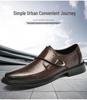 Men's Cross-Grain Cowhide Formal Leather Shoes for Autumn - Business, Casual, Wedding, or Dad's Style