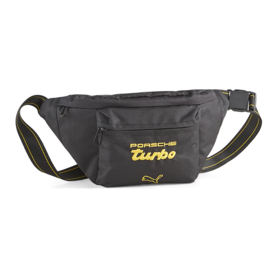 

Puma Porsche Legacy Series Fashion Casual Zipper Waist Bag Unisex bags Black 079836-01 Black