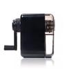 Long Point Pencil Sharpener Transparent/Black Pen Sharpener Hand Crank Pencil Sharpener  Office Use