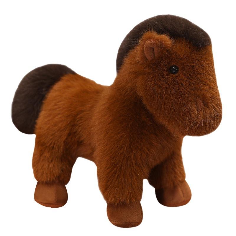 Simulation Animal Pony Doll Plush Toy Doll Doll Children'S Gift Boy Toy