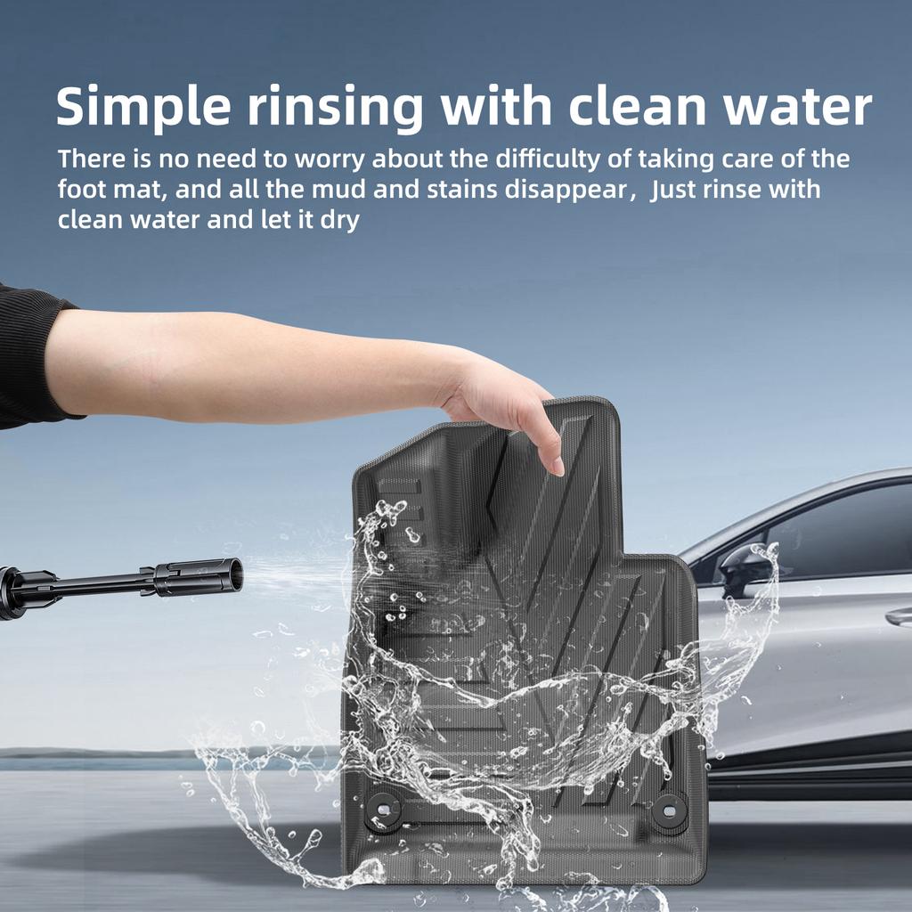 for Kia Sportage (Only Hybrid) 2025-2025 Car Floor Mats Protective Pad Car Interior Accessories Waterproof Cargo Liner Trunk Mat