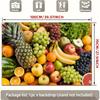 2D Tropical Fruit Mix Backdrop Food & Kitchen Photoshoot Background