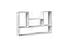 Wall-Mounted Shelves Bilbao 4P Color Matte White For Home And Office