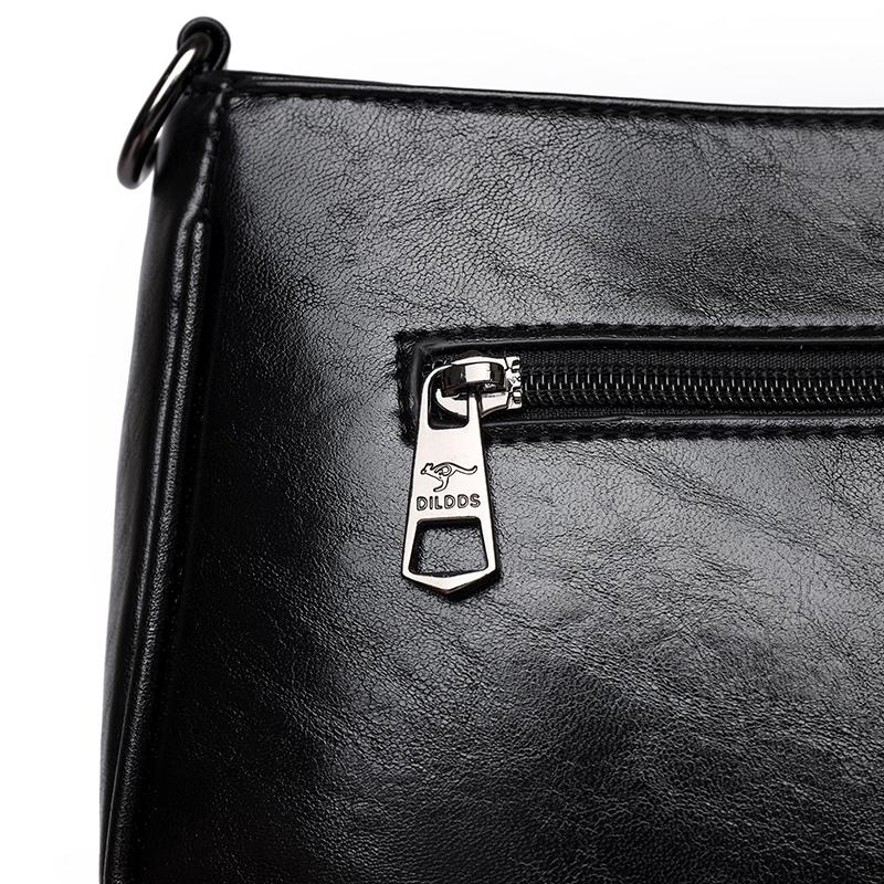 Multi Functional Casual Crossbody Bag PU Soft Leather Retro Crossbody Bag Women's Shoulder Bag Simple Casual Bag