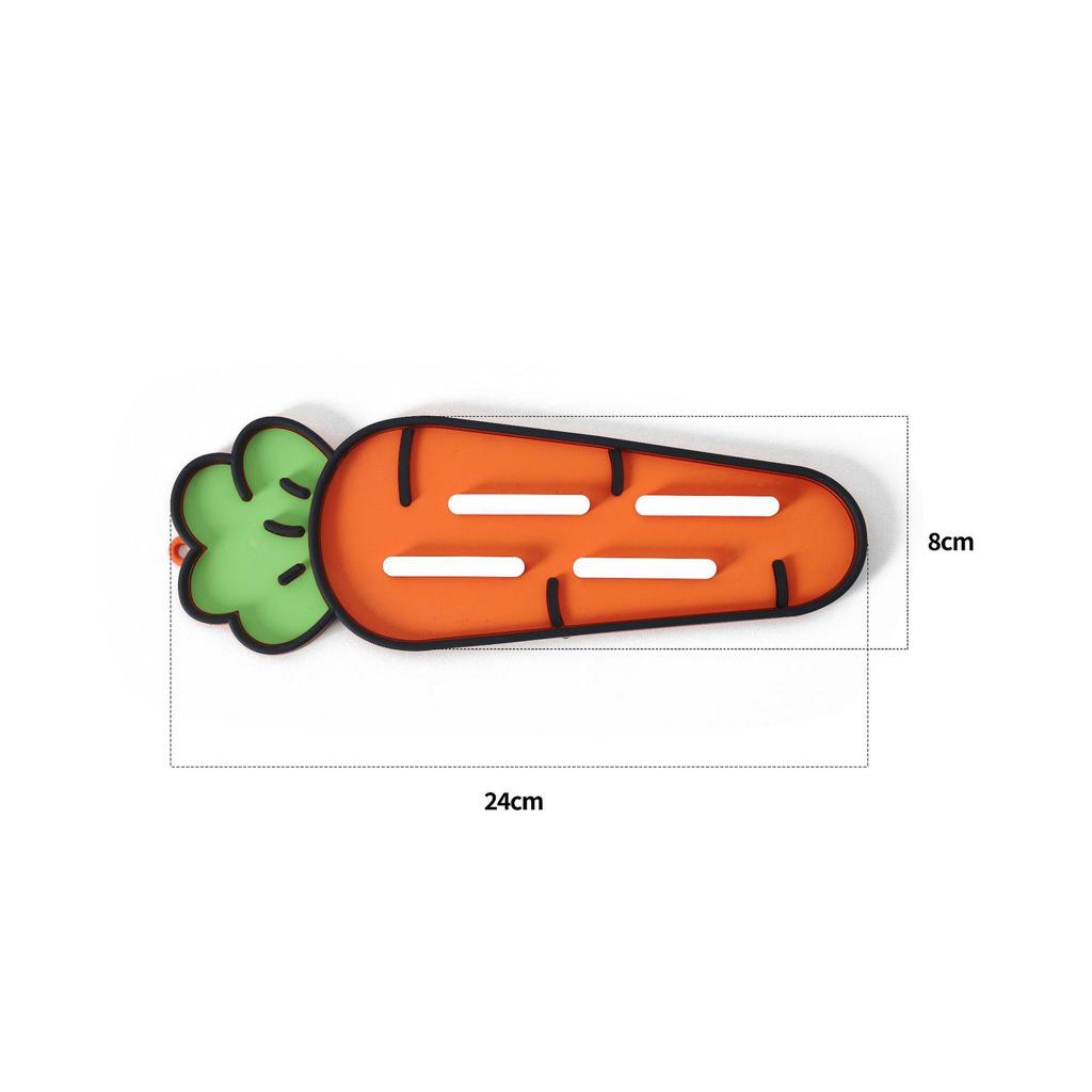 Non-Slip Cartoon Spatula Holder & Heat-Resistant Kitchen Countertop Mat