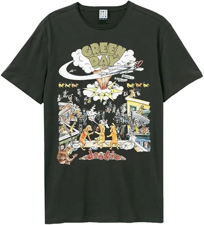 Amplified Green Day Dookie Charcoal T-Shirt -3XL XL