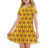 Girls' A-Line Dress -Summer Sleeveless Casual Sundress Toddler Dress