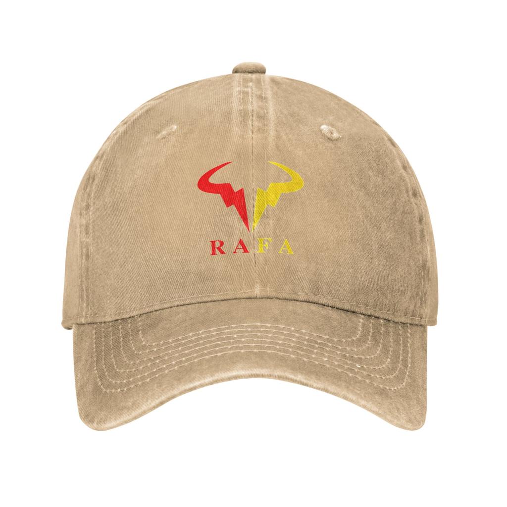 Rafa Washed Baseball Cap  Casual Sun Hip Hop Hats Summer Women Men Hunting Camping Snapback Cap