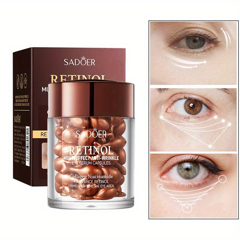 45 Kapsül Retinol Serum Göz Kremi Kırışıklık Karşıtı Sıkılaştırıcı Nemlendirici Yüz Kremi Tüm Cilt Tipleri İçin