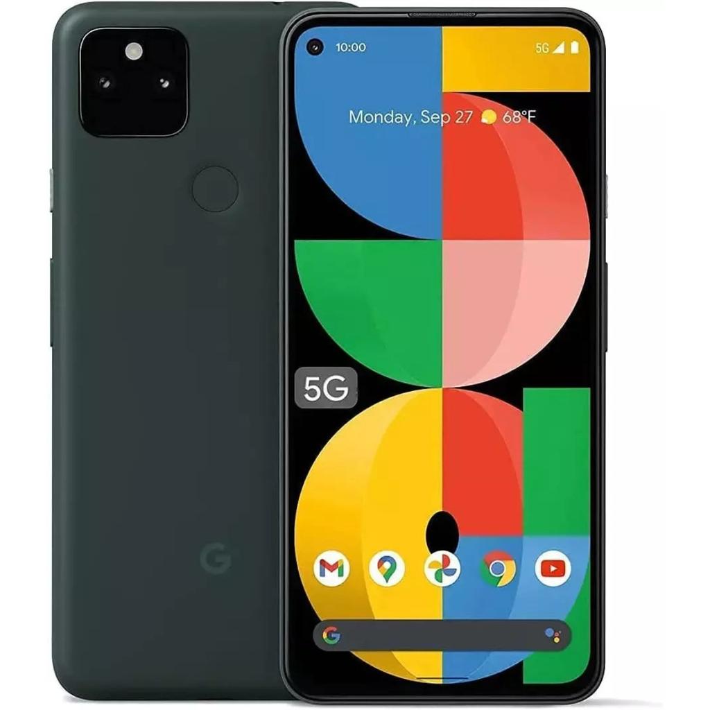 Refurbished Google Pixel 5A 5G Original 6GB RAM 128GB ROM 6.34" Unlocked Snapdragon 765G Octa Core Smartphone
