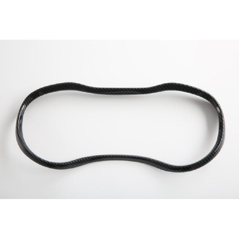 1x ABS Carbon Fiber Dashboard Panel Lid Cover Trim For 2016- Dodge Charger