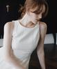 Ibokeuela Twisted Long Flared Dress(Ivory)