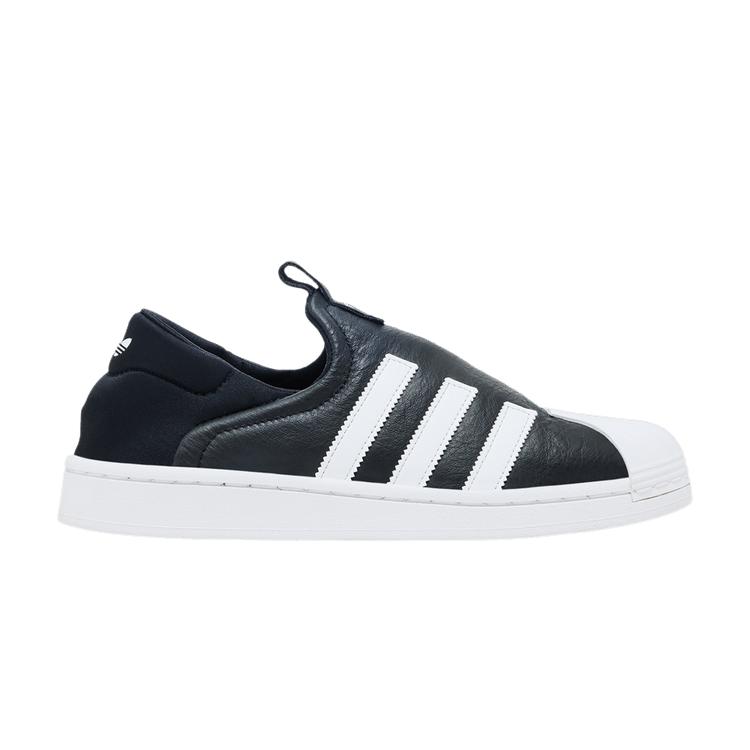 Adidas Women's Black/White Wmns Superstar Slip-On ' White' Cm