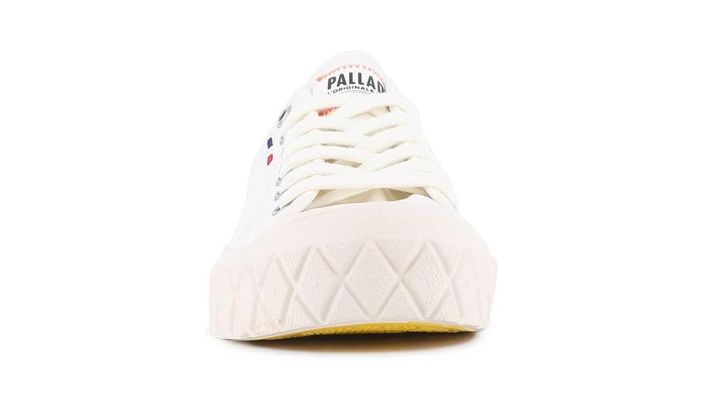 Palladium Palla Ace Canvas Organic Trainers White