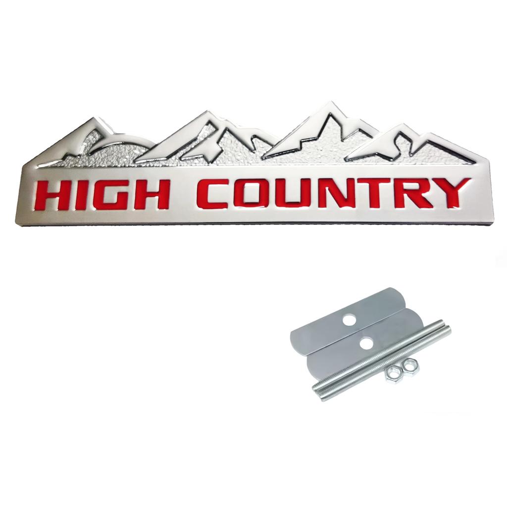 3D Metal Car Front Grille Badge Side Fender Rear Trunk Emblem Badge Sticker Car Logo Decal