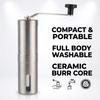 Manual Coffee Grinder Portable Coffee Bean Grinders Mini Stainless Steel Easy Hand Handmade Mill Foamer Kitchen Accessories Tool