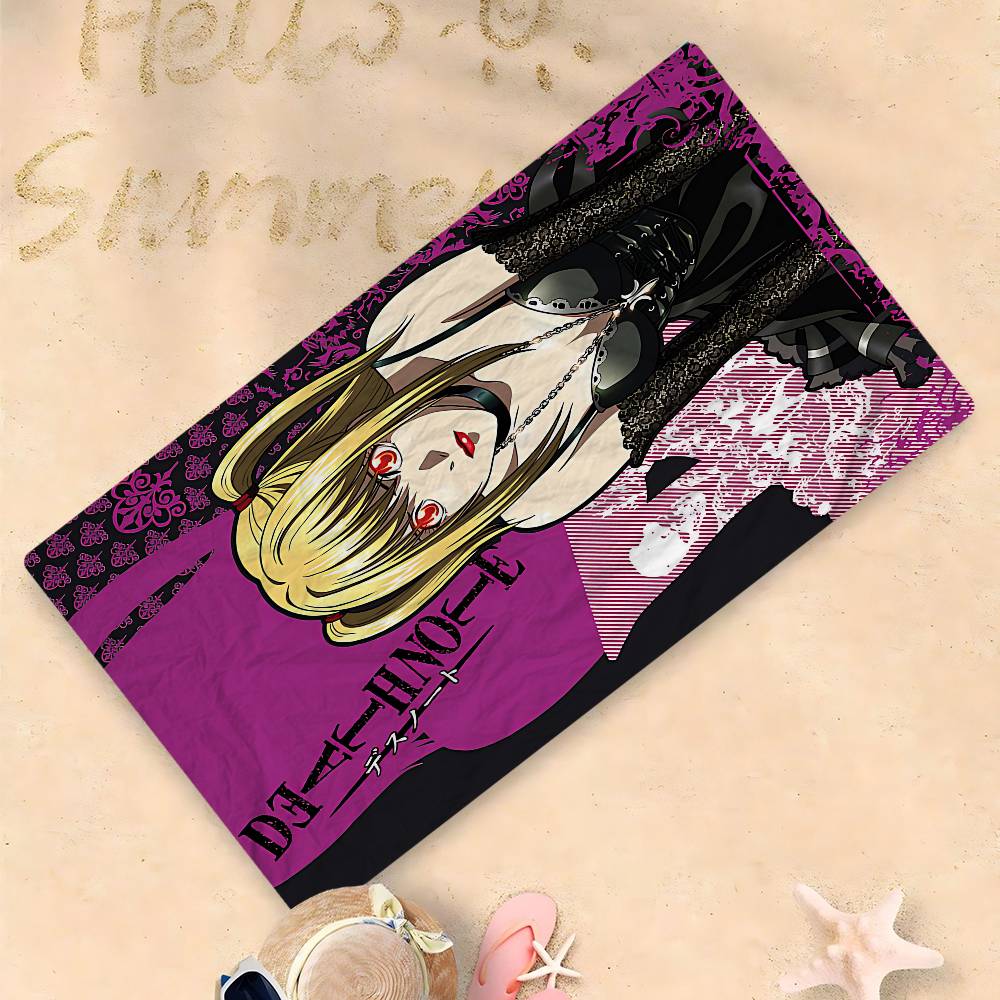 Death Note MISA MISA Anime Microfiber Beach Towel Absorbent Quick Dry Soft Yoga Swimming Resort Mountain Climbing Towel
