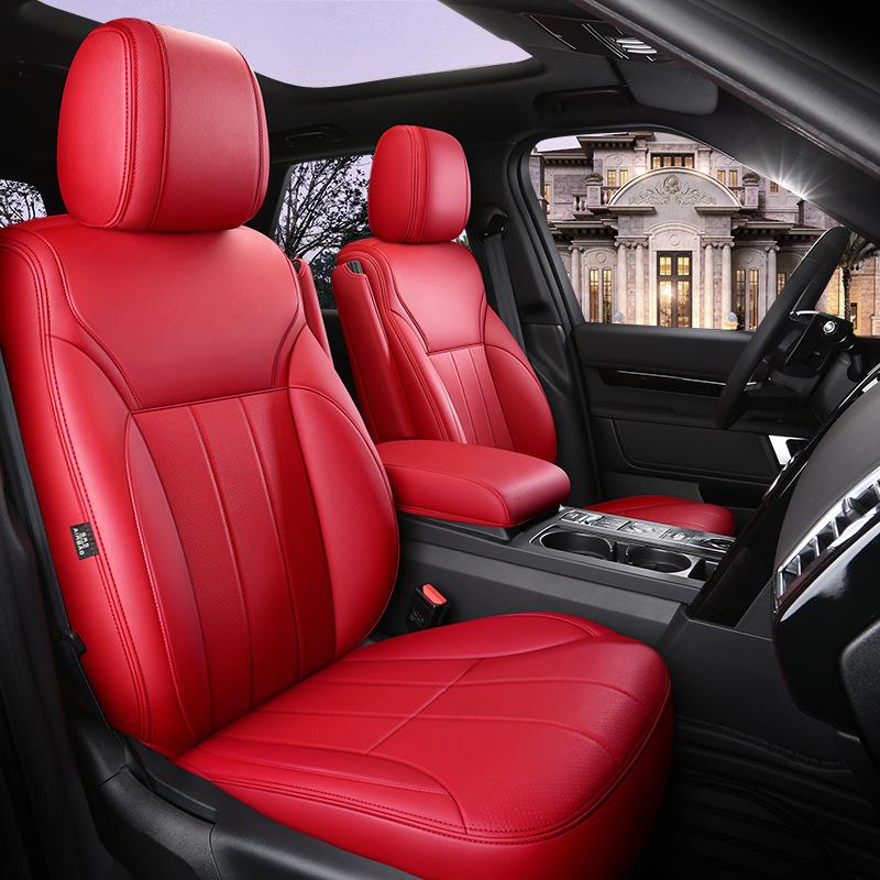 All-Season Universal Leather Seat Cover, Wear-Resistant, Full Coverage, Fits All Car Models