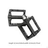 2Pcs Mountain Bike Pedals Bicycle Wide Flat Pedal Anti Slip Replacement Practical for BMX Road