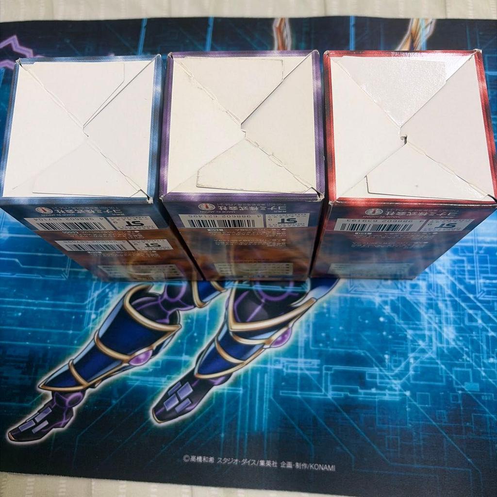 Used Yu-Gi-Oh Vol.2 Vol.3 Vol.4 BOX Empty Box Early Year