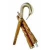 Brass Swan Head Handle Antique Silver Designer Style Wooden Stick Walking Cane