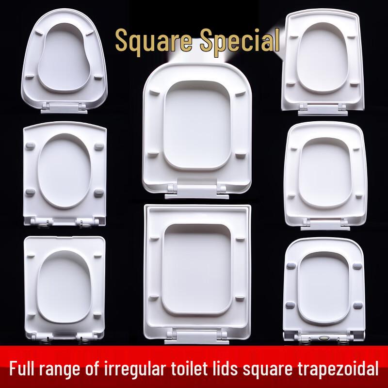 Homeglen Universal Soft-Close Toilet Seat