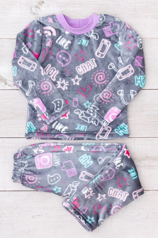 Girls’ Thermal Pajamas – Winter Comfort & Style, Winter 6079-035-5-1 HC