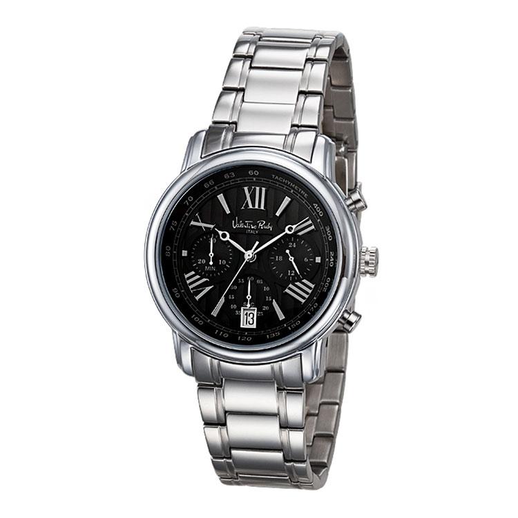 Ballentinoludi Vr6619B-Bkwt Men'S Metal Watch