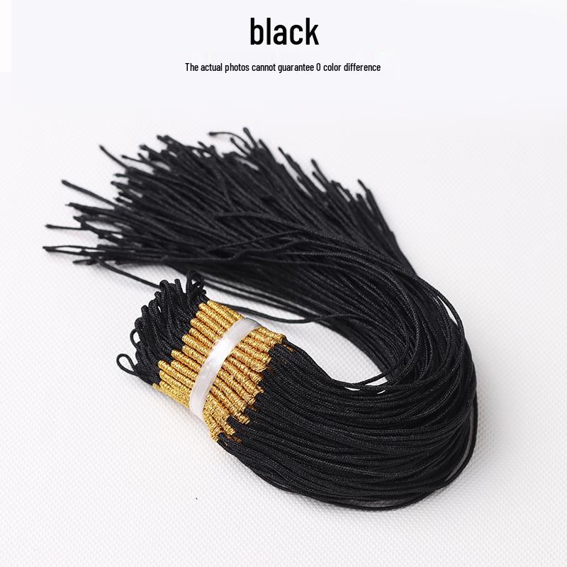 Hand-Woven Gold Wire Pull Ring Necklace & Bracelet Pendant with Movable Loop