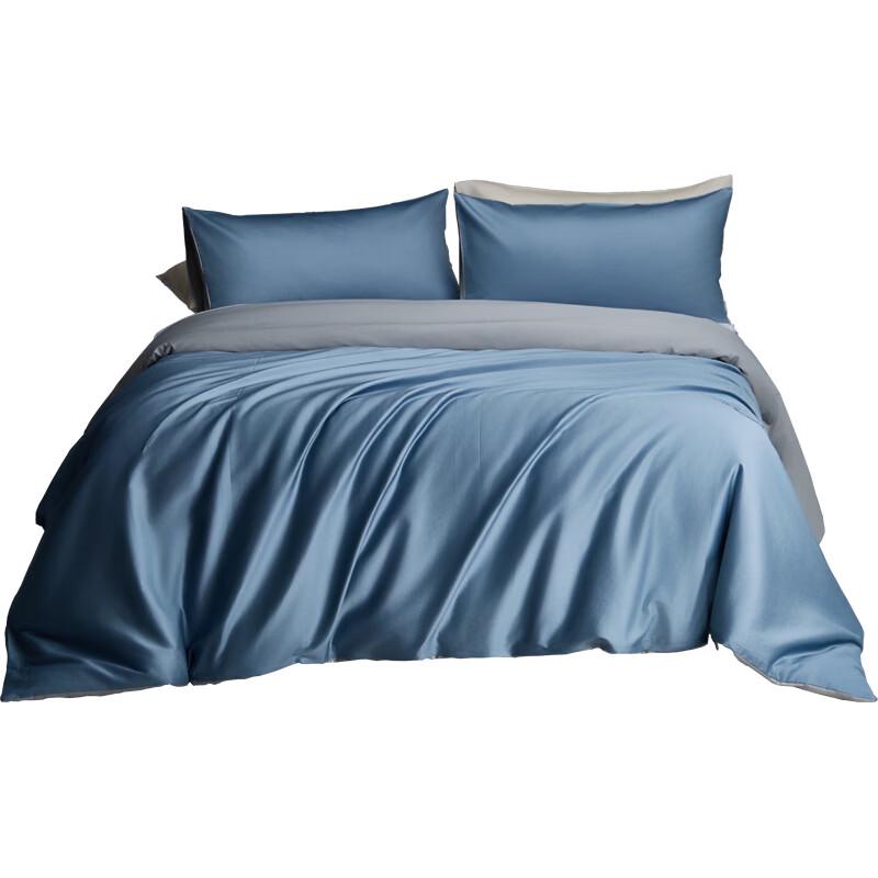 Hengyuanxiang 100S Light Luxury Sateen Cotton 4-Piece Bedding Set