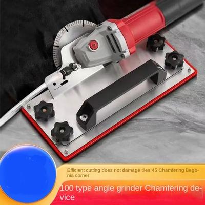 45 Degree Chamfer Angle Grinder Stand High-precision Remove Dust Tile Grinder Attachments Cutting Antirust