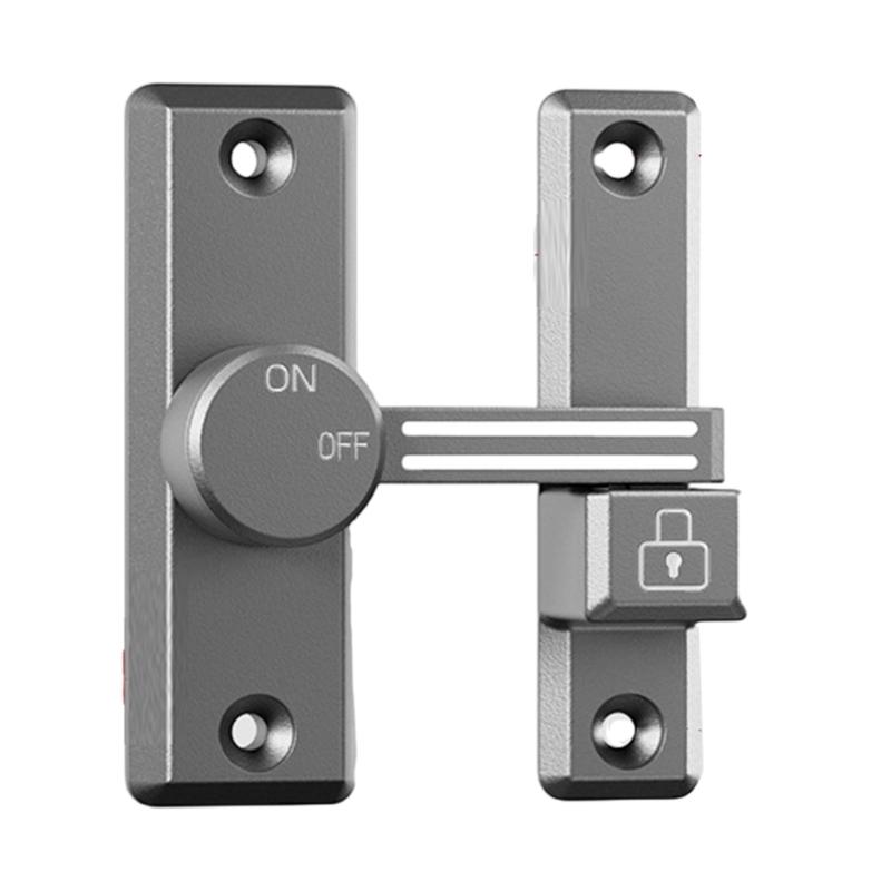 Easy Installion Designs 90/180 Degree Door Latches Lock for Extra Privacy In Hotel Offices Supplies and Garages Use