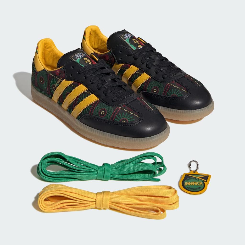 adidas SAMBA OG JFF X BOB MARLEY KI8571 Unisex Originals Sneakers Supplier Colour / Supplier Colour / Supplier Colour