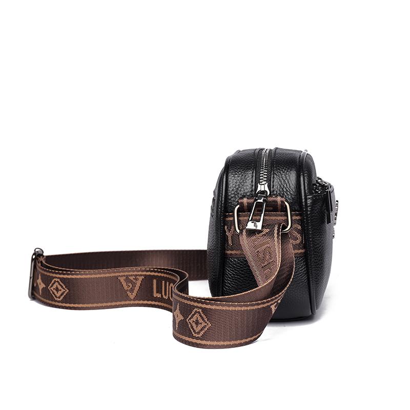 Сумки из коровьей кожи S Новая мягкая кожаная сумка-мессенджер через плечо Женская — фото 4