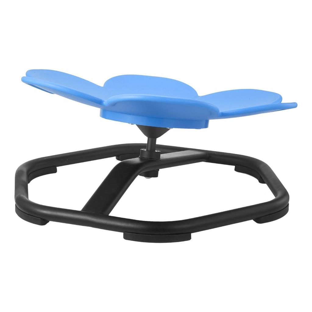 Kids Swivel Chair, 220 Lbs Capacity, Flower Shape Sensory Spinning Chair, Autistic Kids Sensory Toy Seat with Non-Slip Metal Base, Toddler Sit & Spin