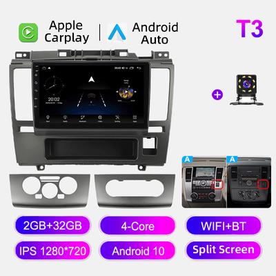 Car Radio Android Auto Carplay For Nissan Tiida C11 2004-2013 Multimedia Player Head Unit Stereo GPS Navigation BT WIFI 2+32GB