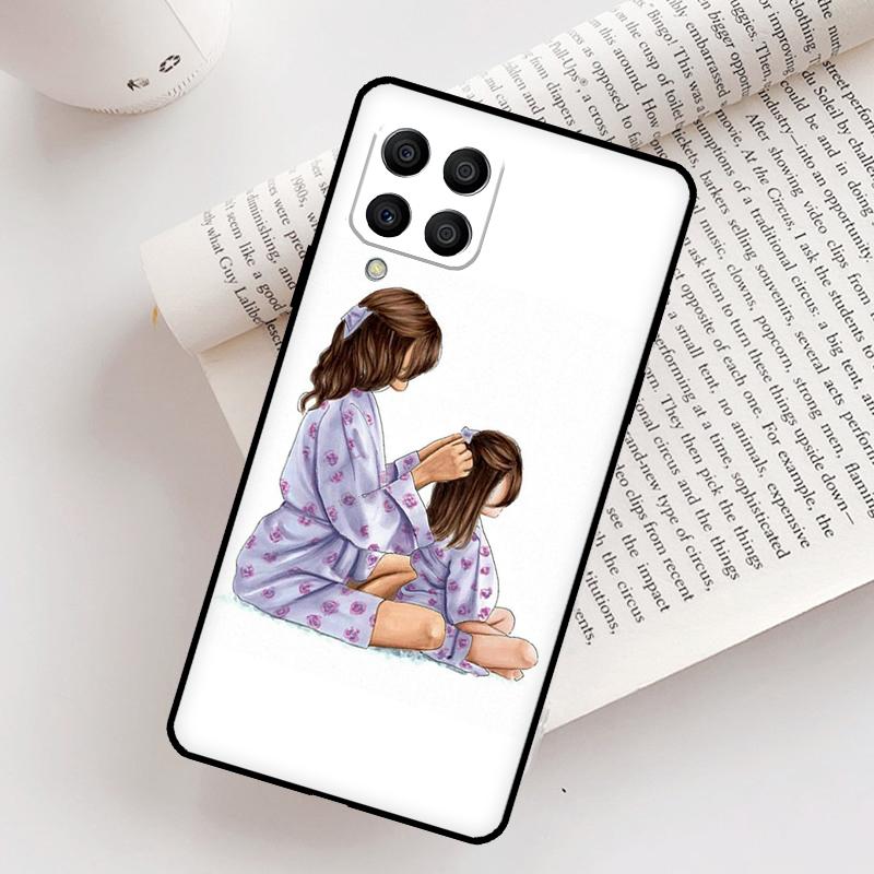 Mom and Daughter Case For Samsung Galaxy M21 M31 M13 M33 M53 M15 M35 M55 M16 M36 M56 M12 M32 M52 M14 M34 M54